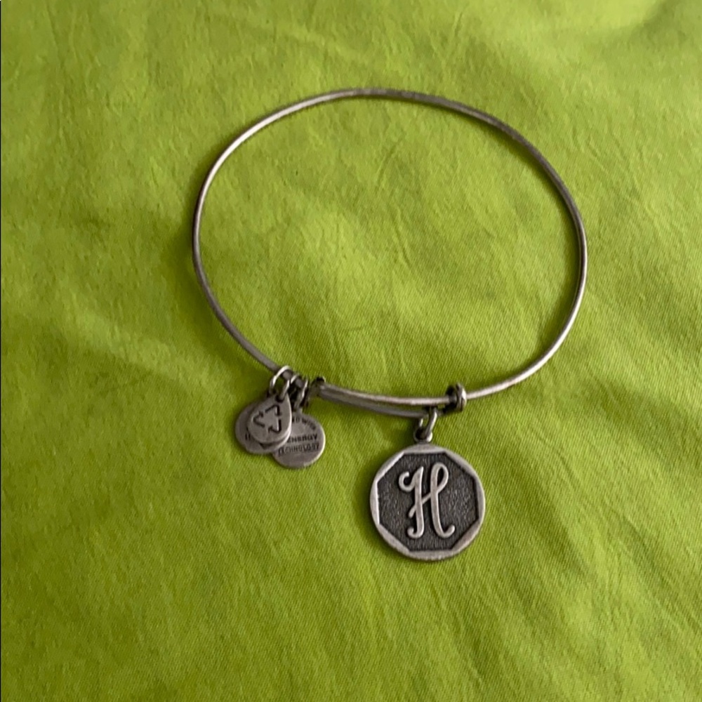 Alex and Ani Bracelet with Letter H
